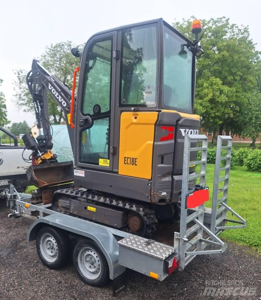 Volvo EC 18 E Minigraafmachines < 7t