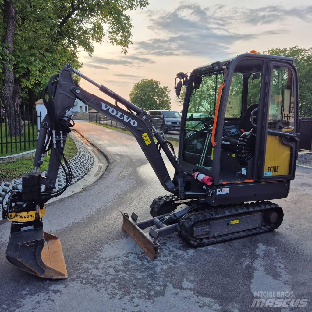 Volvo EC 18 E Minigraafmachines < 7t