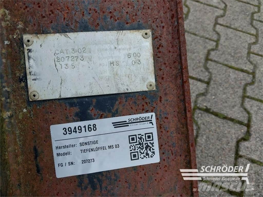  TIEFENLÖFFEL MS 03 Voorladeraccessoires