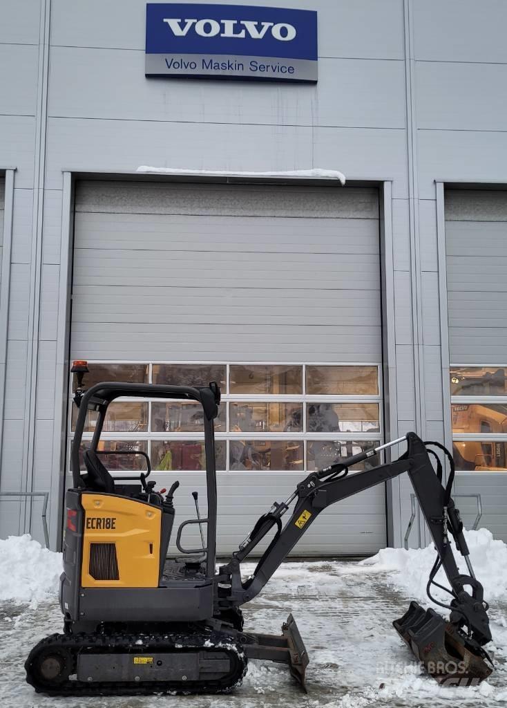 Volvo ECR18E Minigraafmachines < 7t