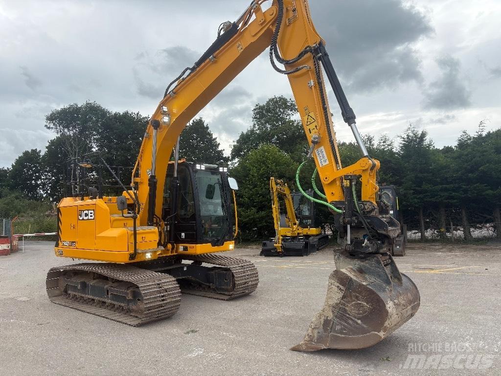JCB 140X Steelwrist Rupsgraafmachines