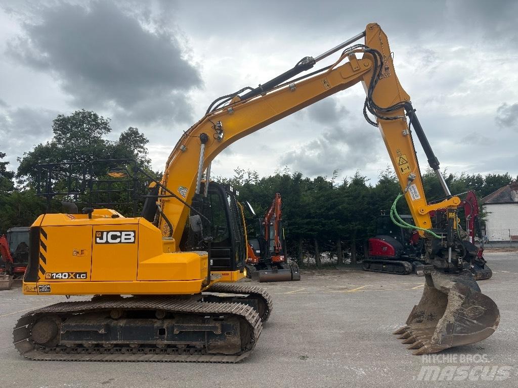 JCB 140X Steelwrist Rupsgraafmachines