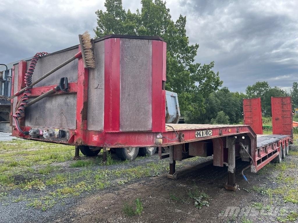 King GTS 44/3 Low loader-semi-trailers