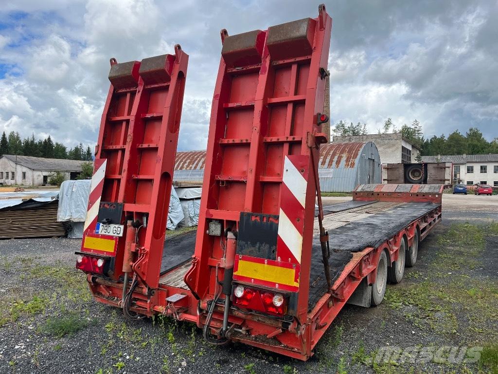 King GTS 44/3 Low loader-semi-trailers