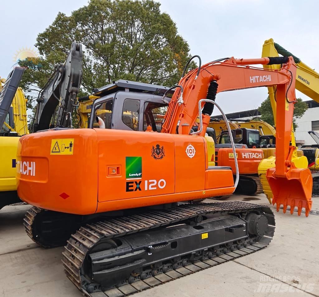Hitachi EX 120 Rupsgraafmachines