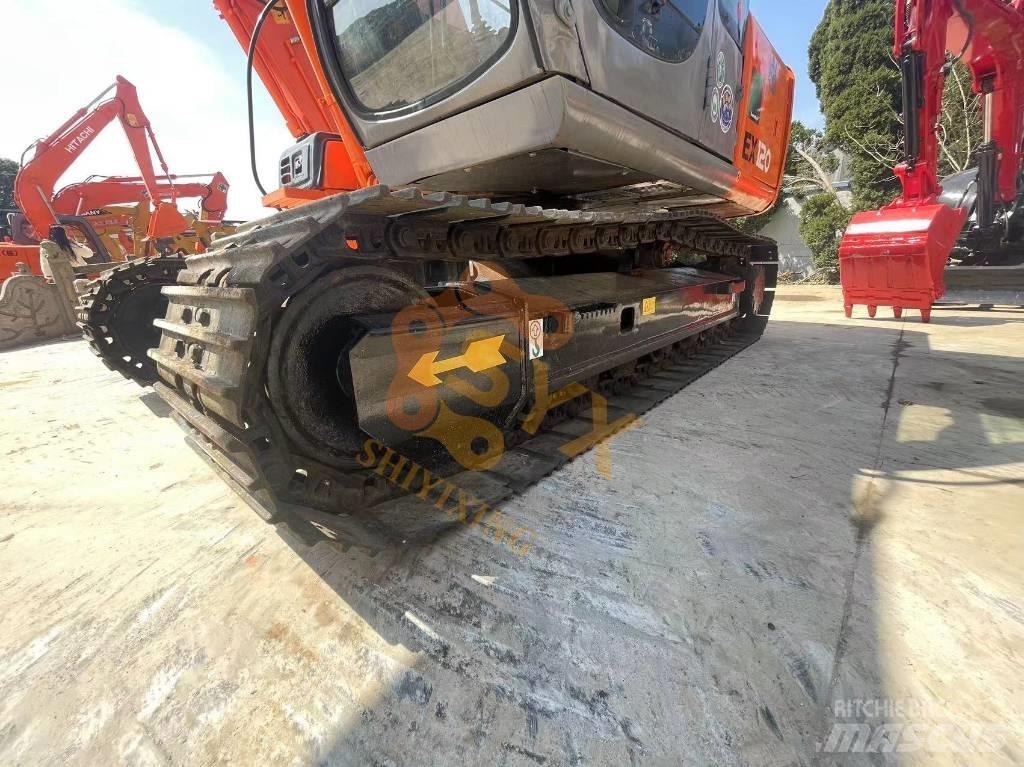 Hitachi EX 120 Rupsgraafmachines