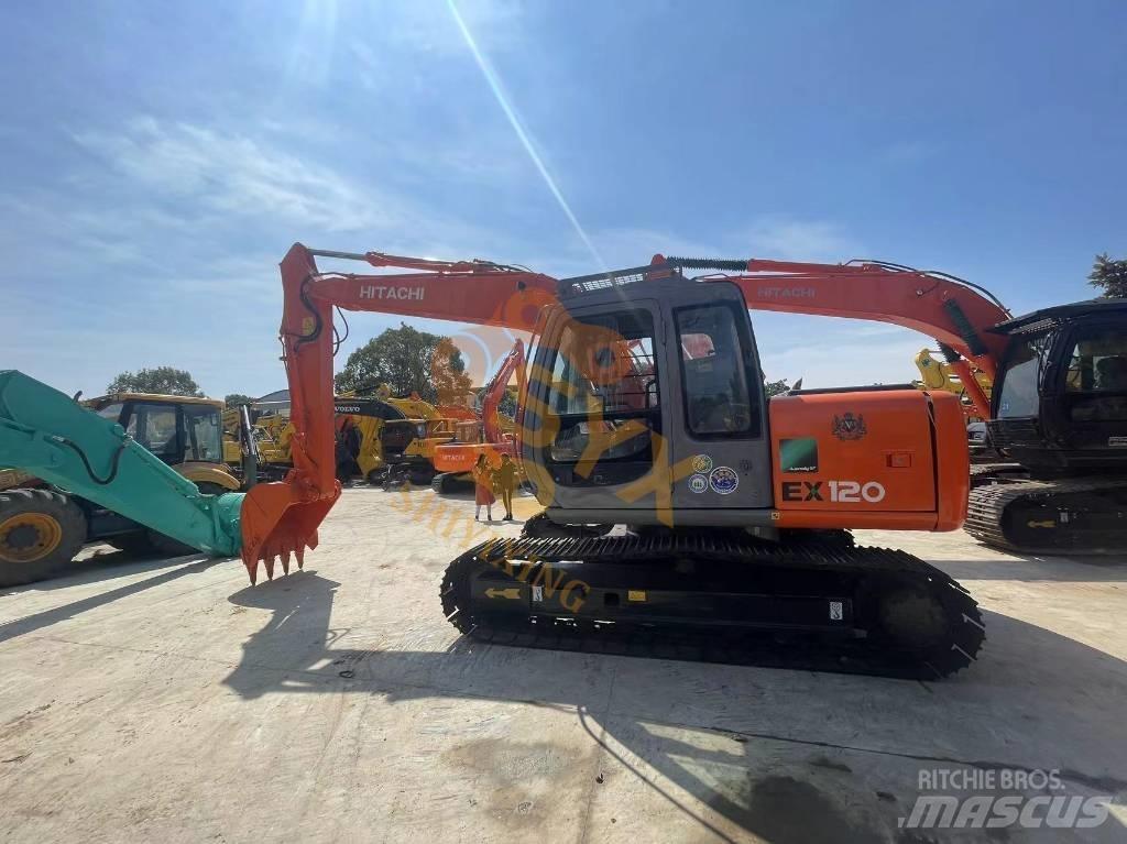 Hitachi EX 120 Rupsgraafmachines