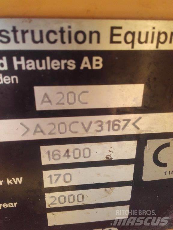 Volvo A20C Starre dumptrucks