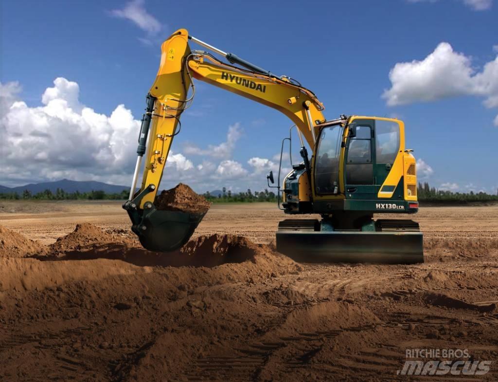 Hyundai HX130LCRD Rupsgraafmachines