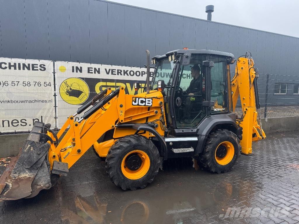 JCB 3CX compact Graaf-laadcombinaties