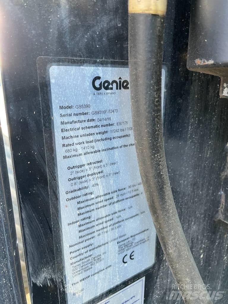 Genie 5390RT Schaarhoogwerkers