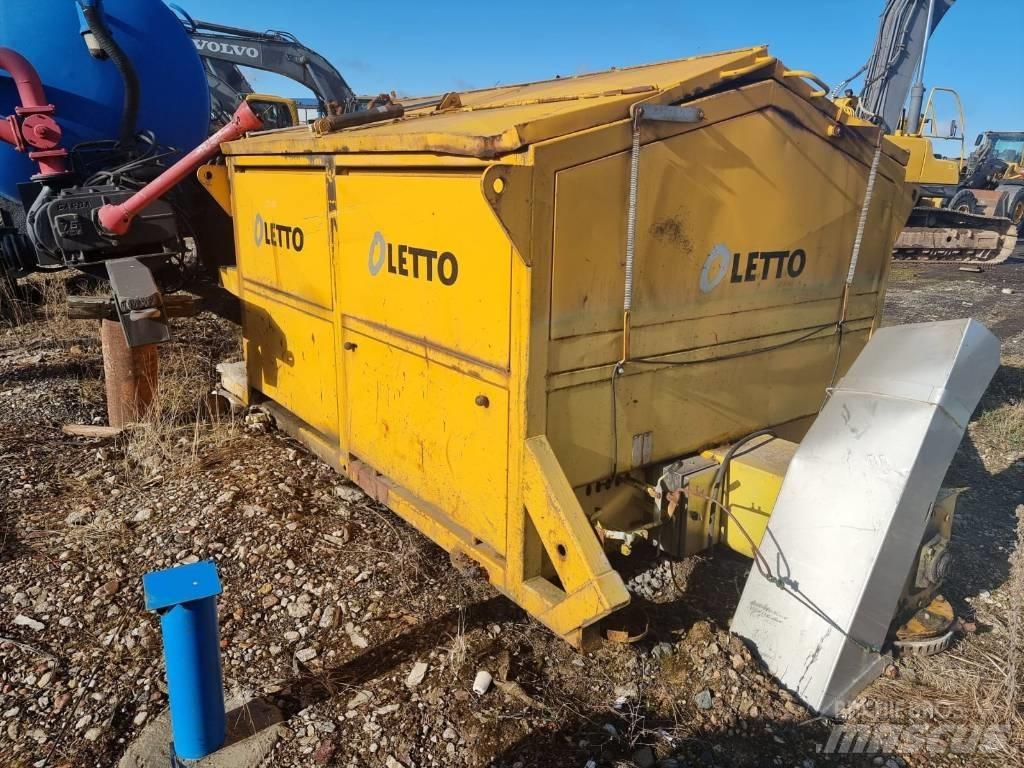  Letto Max Asfalt thermo container