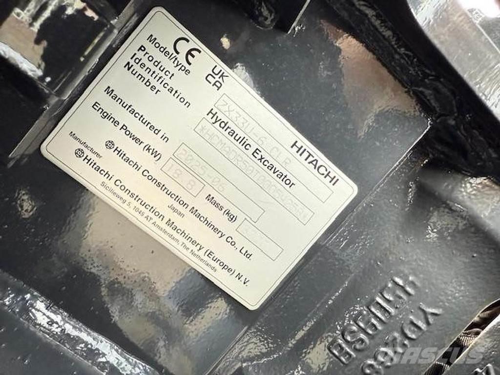 Hitachi ZX33U-6 Minigraafmachines < 7t