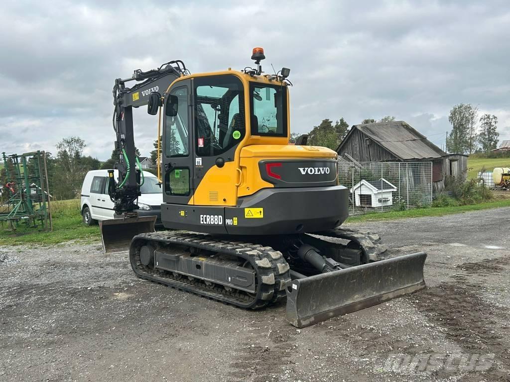 Volvo ECR 88 D PRO Midigraafmachines 7t - 12t