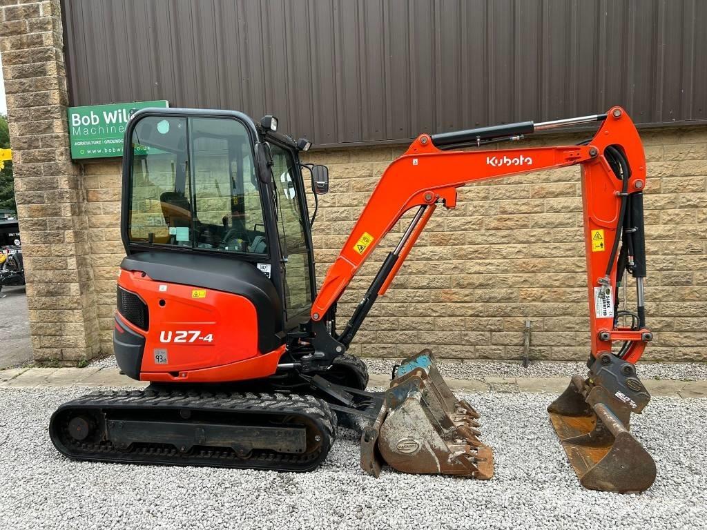 Kubota U27-4 Minigraafmachines < 7t