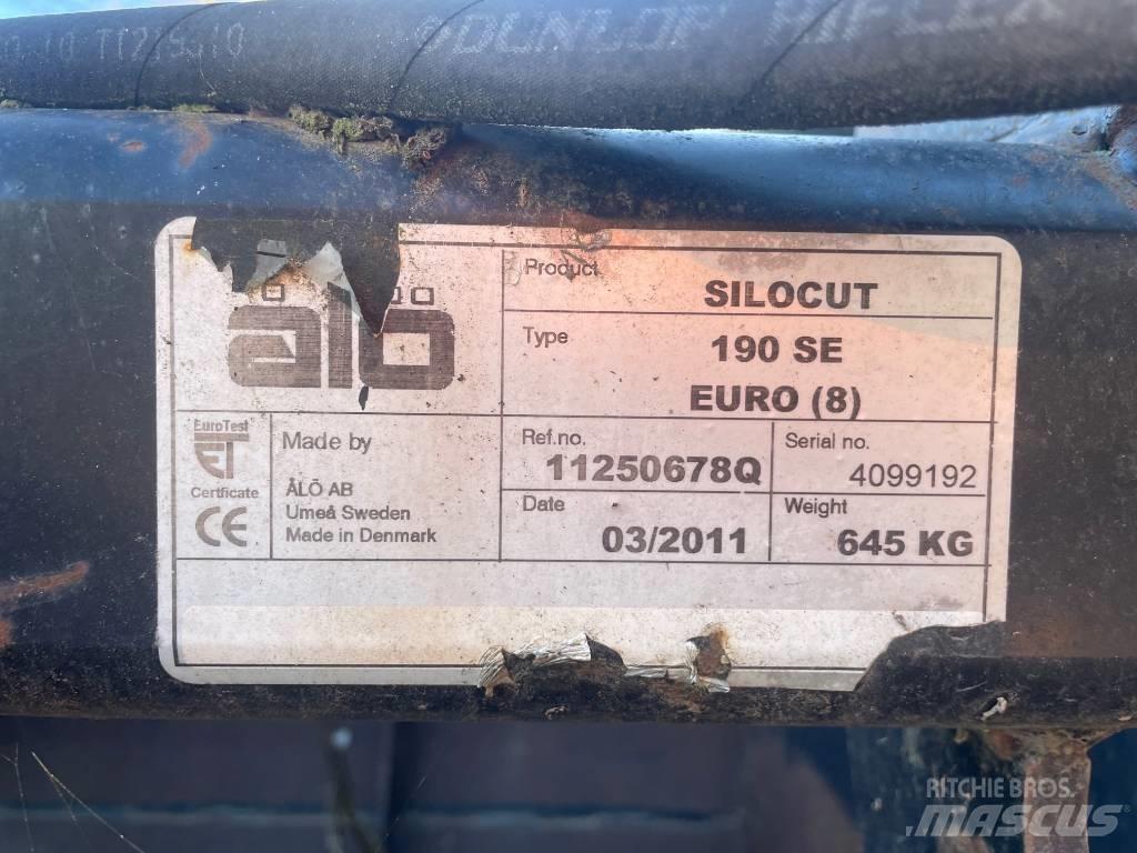 Ålö Silocut 190 Uitkuilmachines