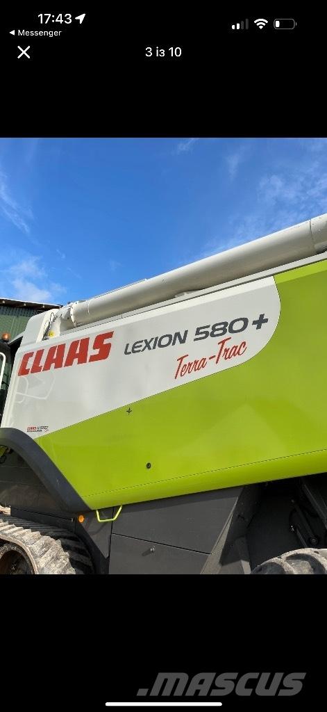 CLAAS Lexion 580 TT Maaidorsmachines