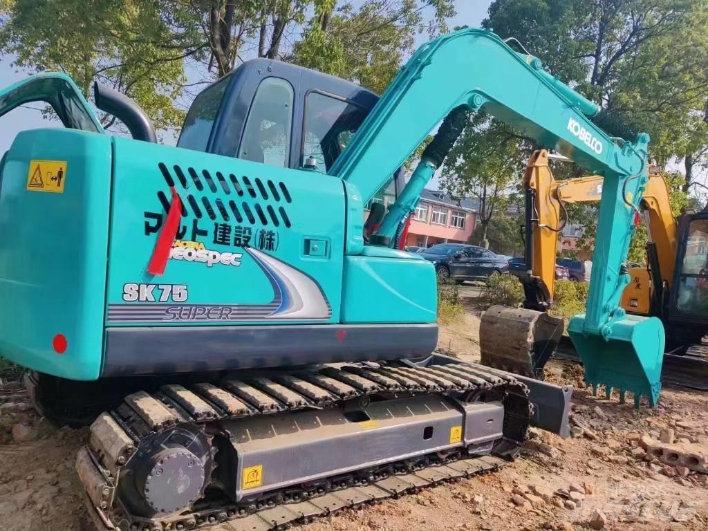 Kobelco SK 75 Midigraafmachines 7t - 12t