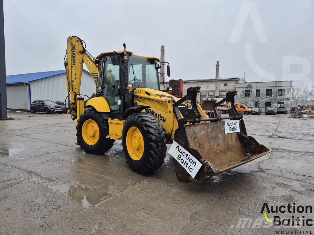 Komatsu WB93S-5 Graaf-laadcombinaties