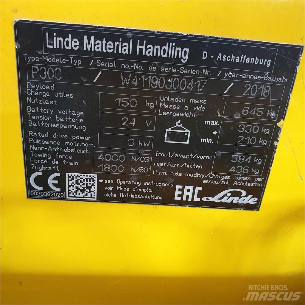 Linde P30C Electro trekker