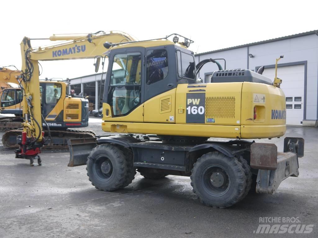 Komatsu PW 160-7E0 Wielgraafmachines
