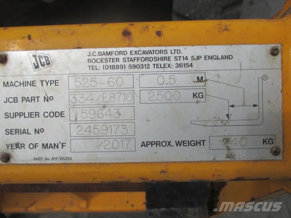 JCB 525-60 Verreikers