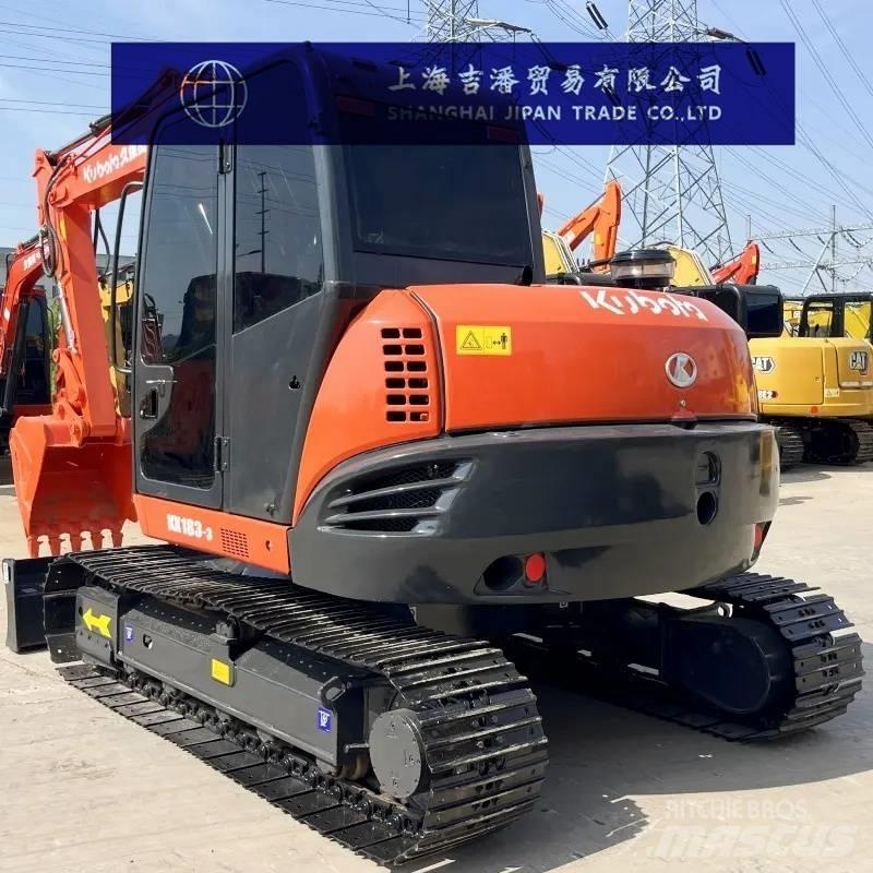 Kubota KX 183 Midigraafmachines 7t - 12t