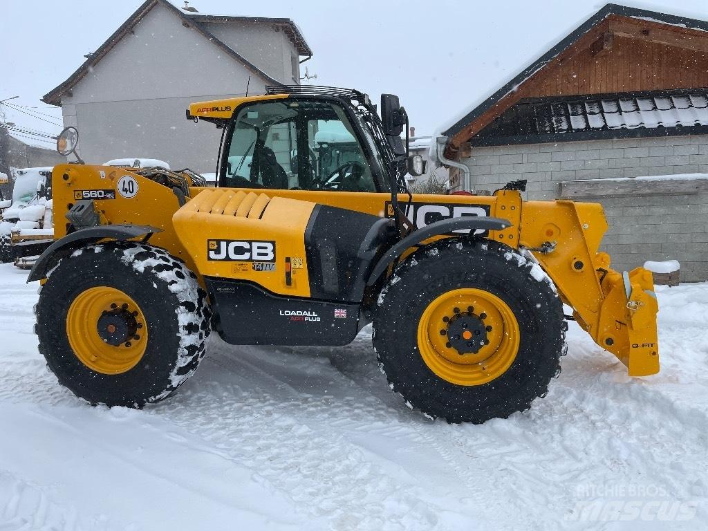 JCB 560-80 AGRI PLUS Verreikers voor landbouw