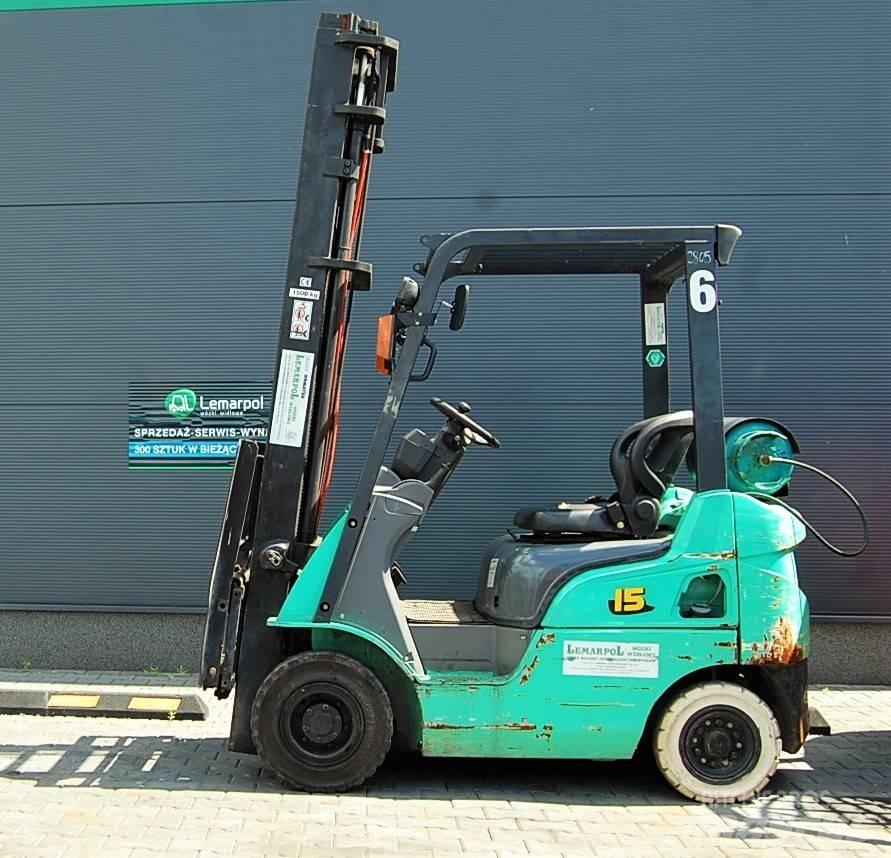 Mitsubishi FG15N LPG heftrucks