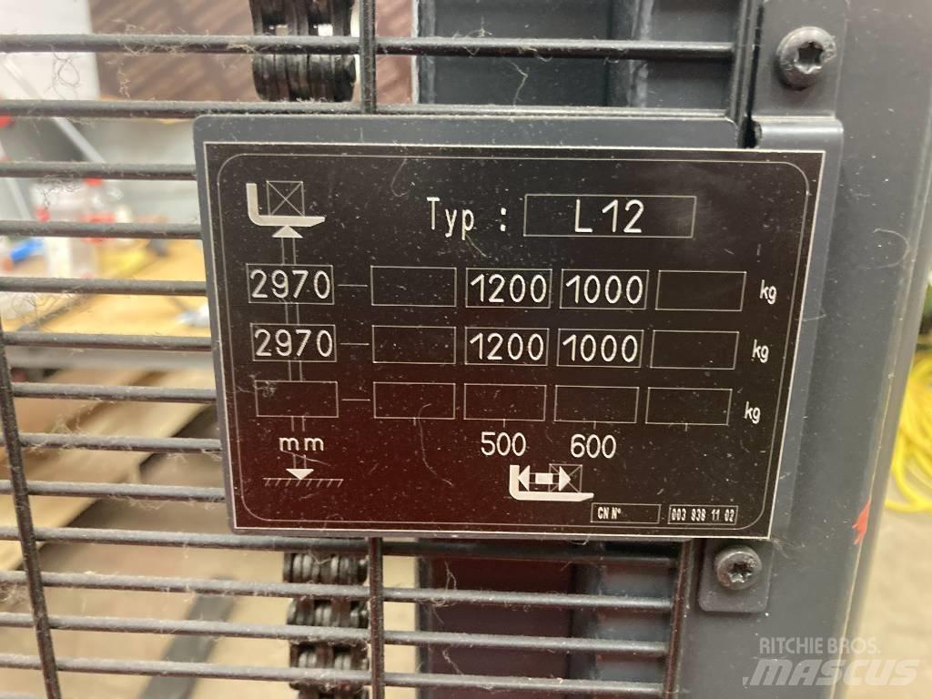 Linde L12AC Stapelaar meeloop