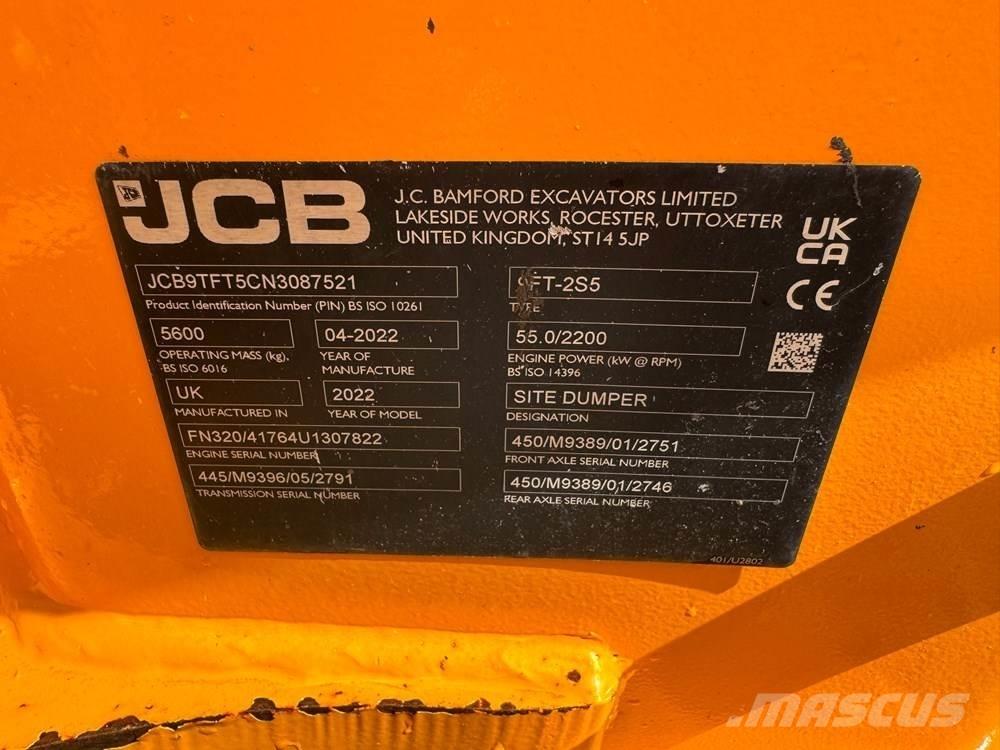 JCB 9T-2FT Mini Dumpers