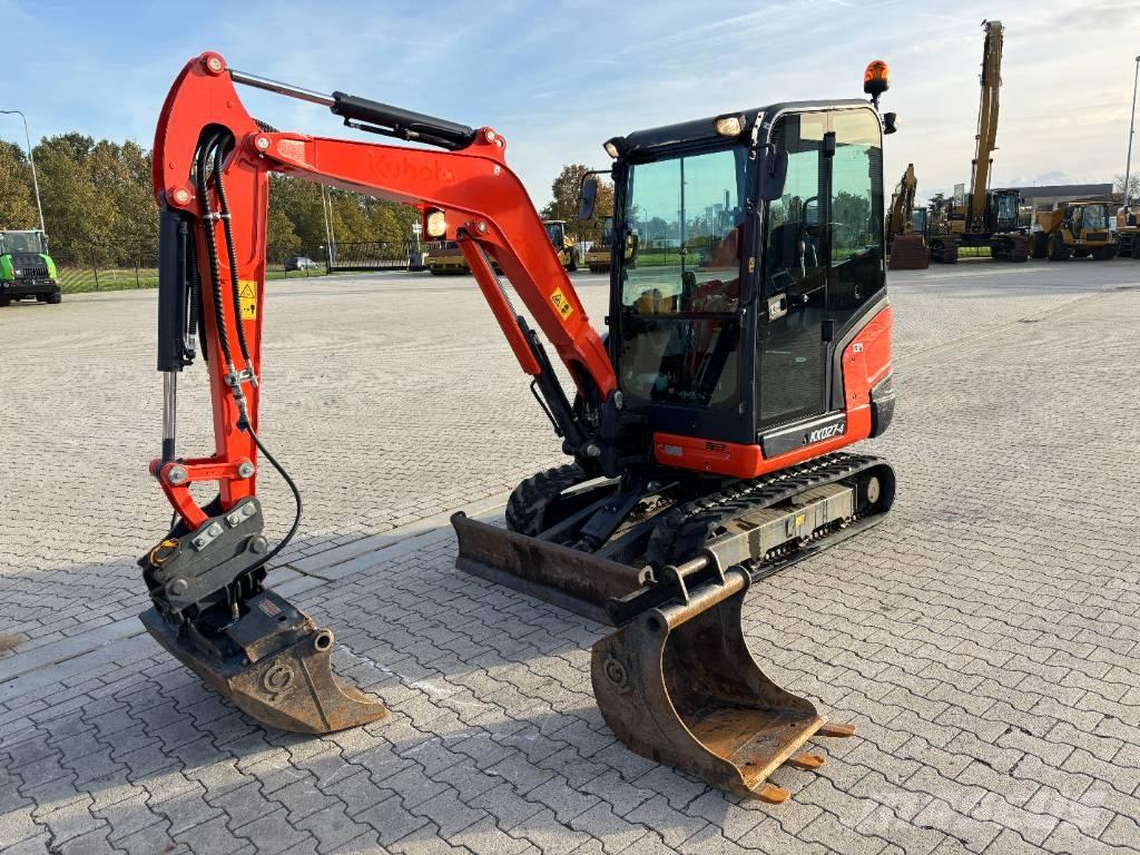  **SOLD** Kubota KX 027-4 Minigraafmachines < 7t