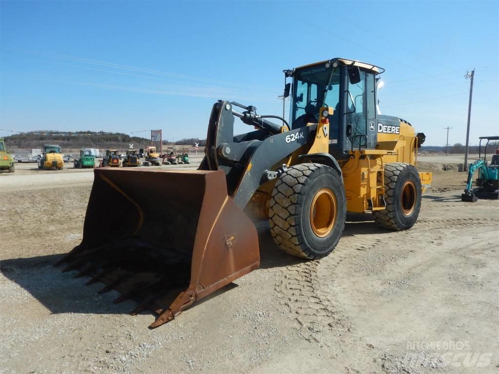 John Deere 624K Wielladers