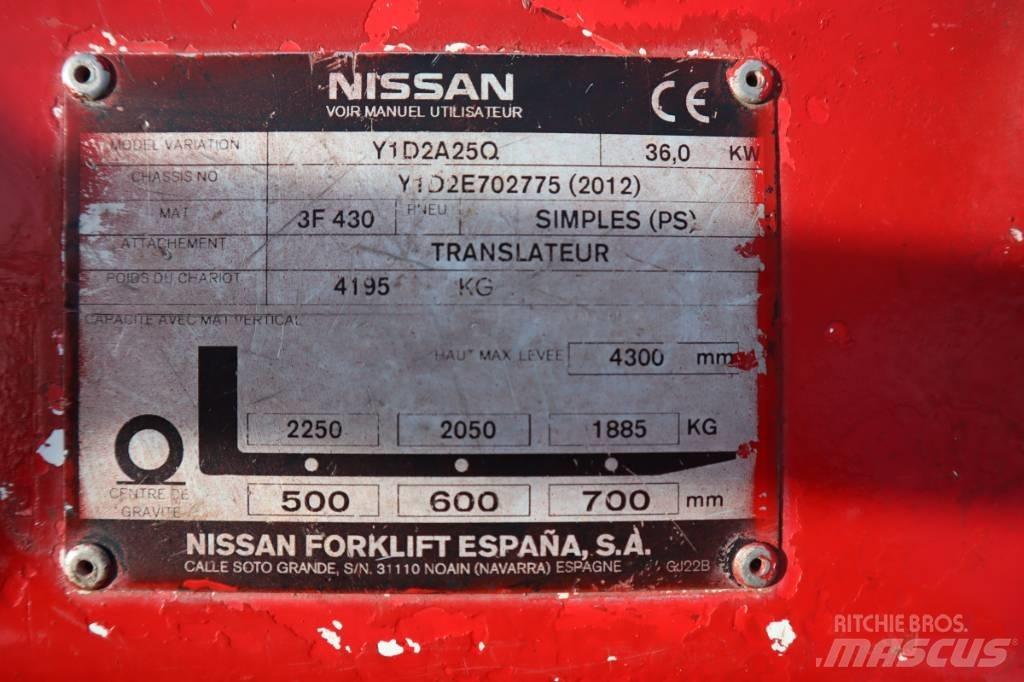 Nissan Y1D2A25Q Diesel heftrucks