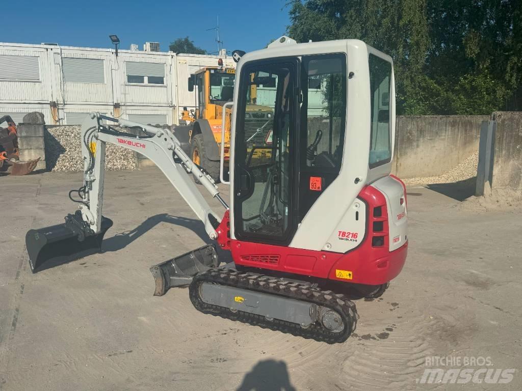 Takeuchi TB 216 Minigraafmachines < 7t