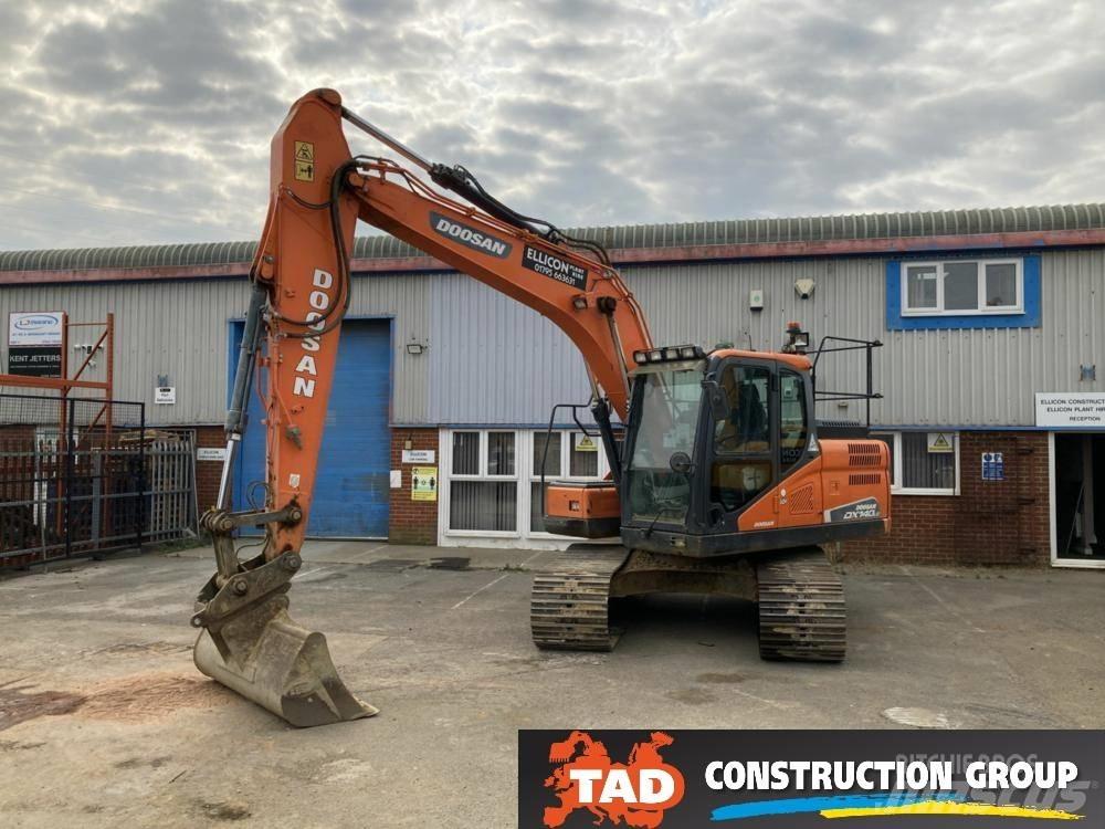 Doosan DX 140 LC Rupsgraafmachines