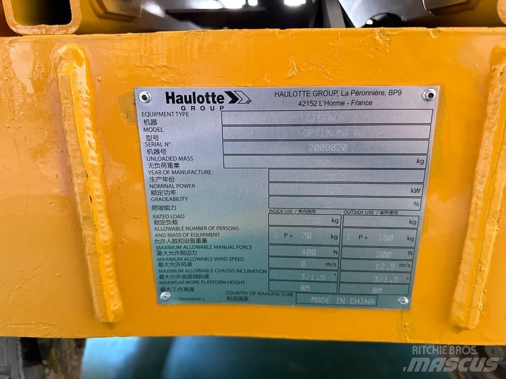 Haulotte OPTIMUM 8 Schaarhoogwerkers