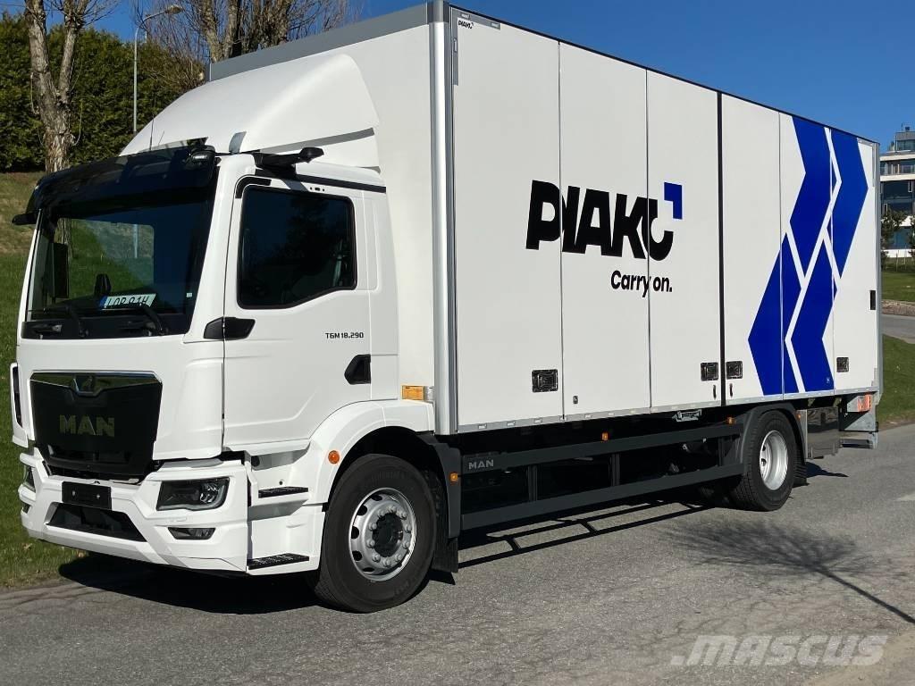 MAN TGM 18.290 Bakwagens met gesloten opbouw