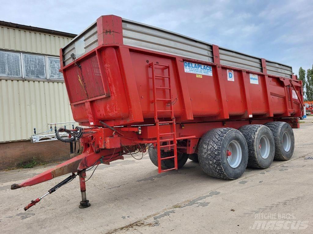 Delaplace 33 ton Kipperaanhangers