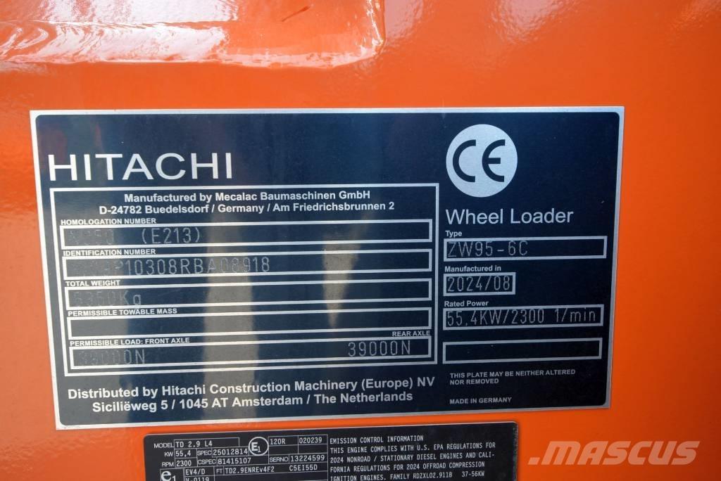 Hitachi ZW 95-6 C Wielladers