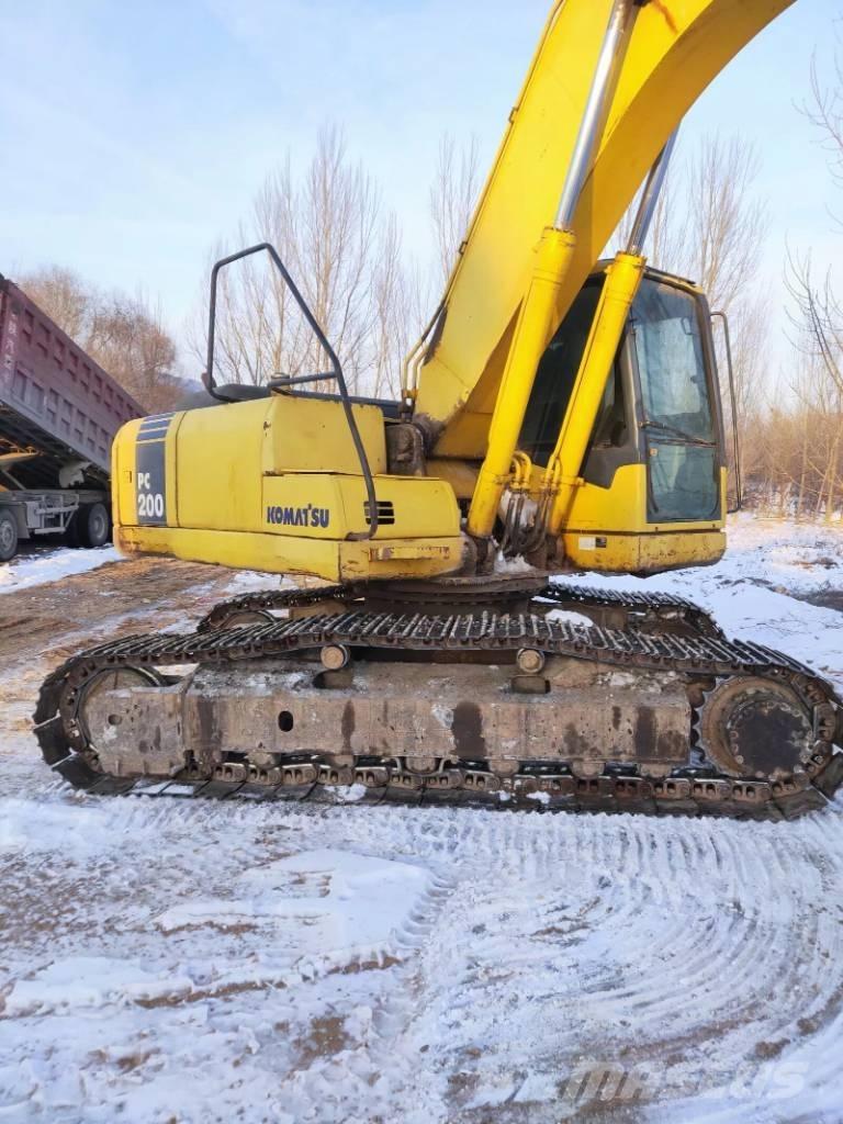 Komatsu pc200-7 Rupsgraafmachines