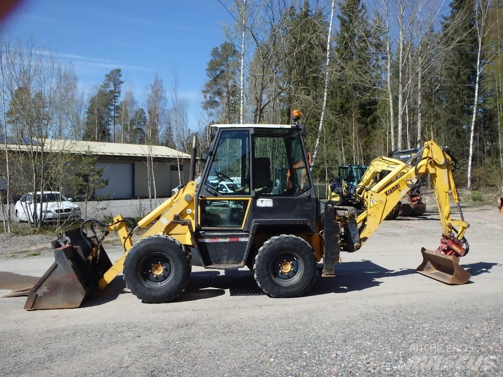 Kramer 316 4x4 Graaf-laadcombinaties