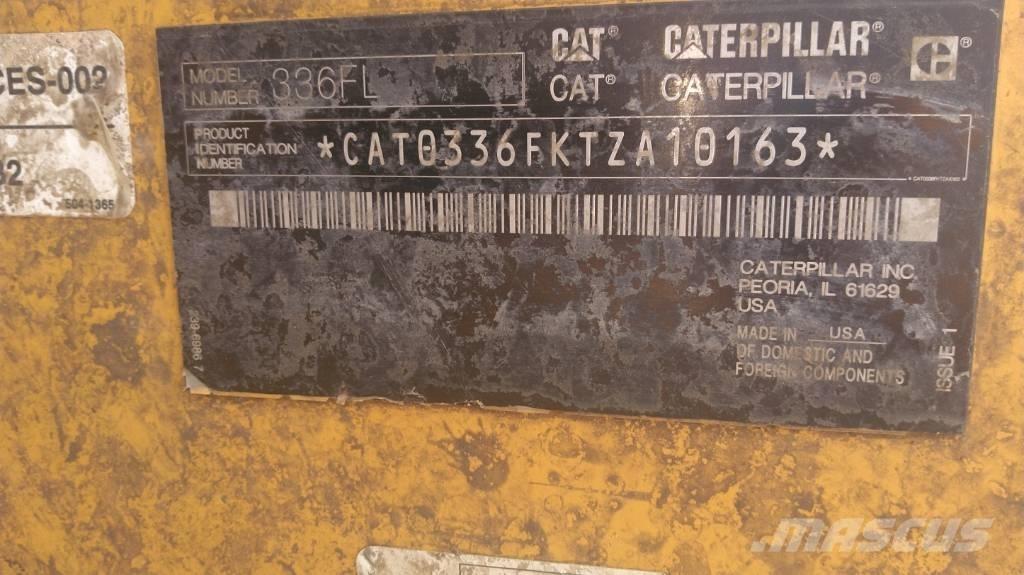 CAT 336 F L Rupsgraafmachines