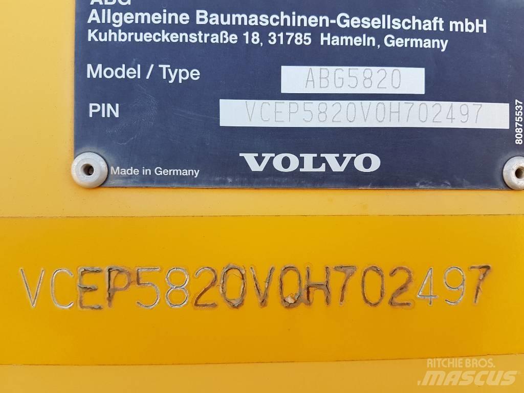 Volvo ABG852 Asfaltafwerkmachines
