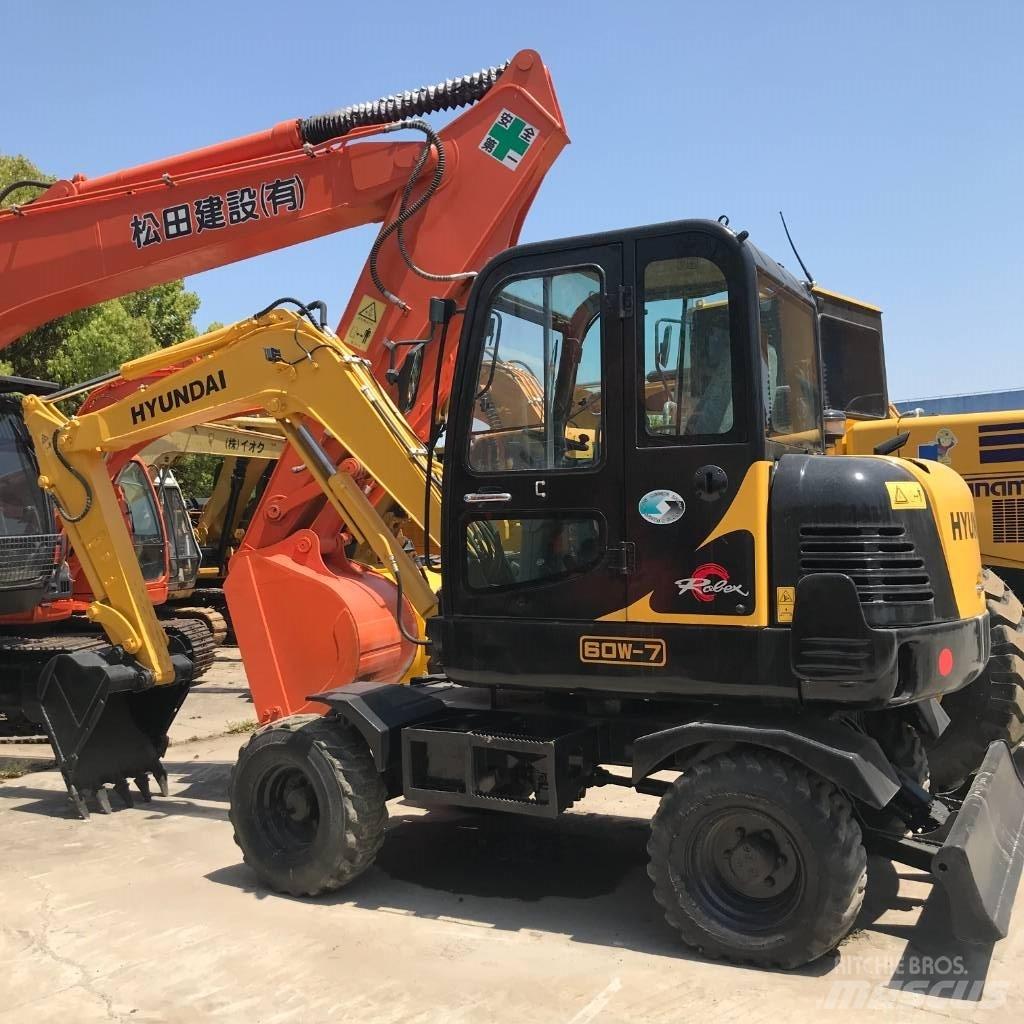 Hyundai 60 W Wielgraafmachines