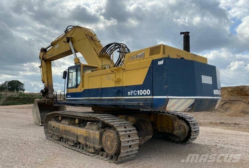 Komatsu PC 1000-1 Rupsgraafmachines