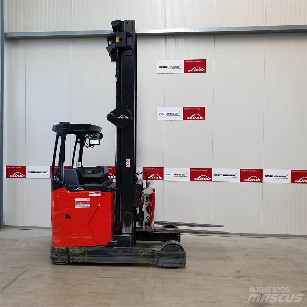 Linde R20HD Reachtruck voor hoog niveau