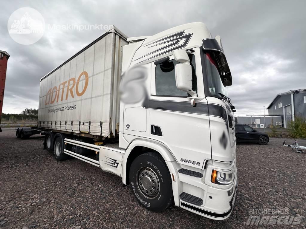 Scania R 580 Containerchassis