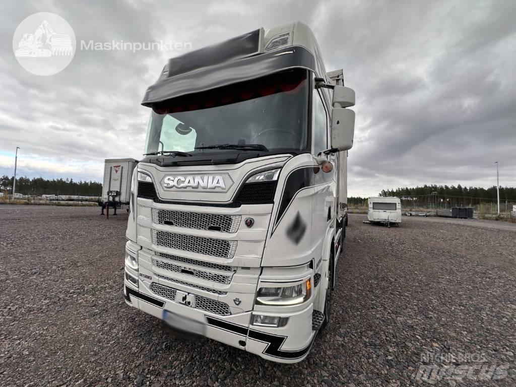 Scania R 580 Containerchassis