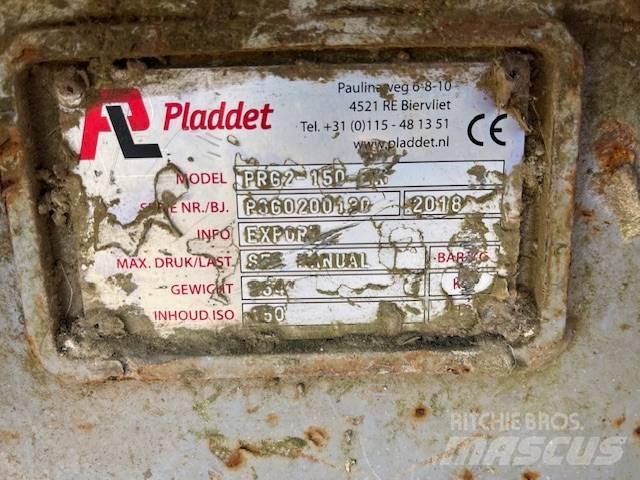 Pladdet PRG2-150 Overige componenten